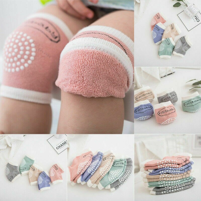 Baby tilbehør småbørn børn baby piger drenge gennemsøgning skridsikre knæpuder sokker til unisex baby småbørn børn sikkerhed