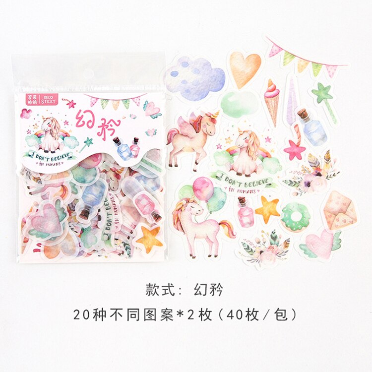 Mohamm-papier décoratif Mini fleur et chat pour Scrapbooking sur Journal, autocollants calendrier spatial mignons, papeterie à paillettes: V