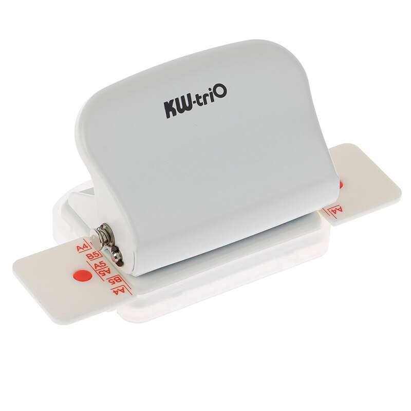 Loose Leaf Hole Punch Handmade Loose-leaf Paper Hole Puncher Stationery DIY Hole Puncher: White