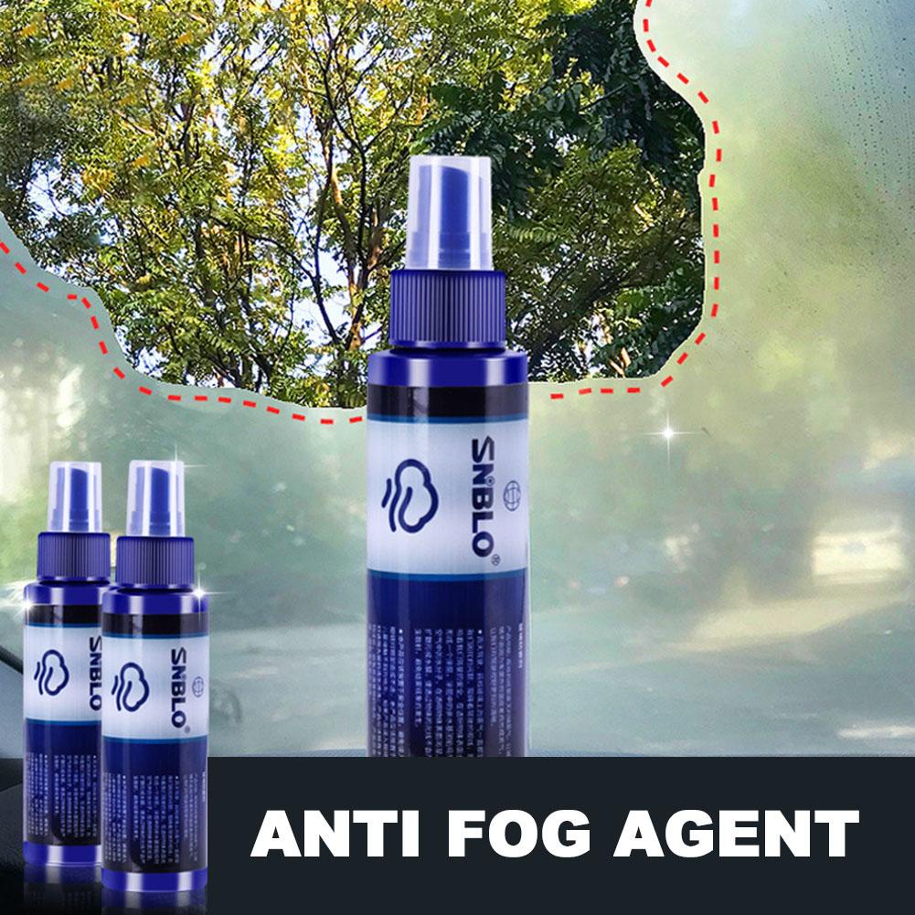 Glass Anti Fogging Agent Car Glass Windshield Side Windows Anti-fog Coating 120ML Liquid Spray Anti Fog Headlight Polishing: Default Title