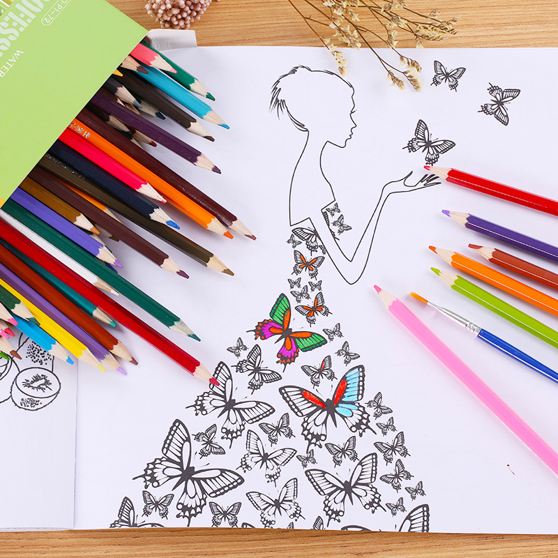 72 Color Water-soluble Colored Pencils Advanced Sk... – Grandado