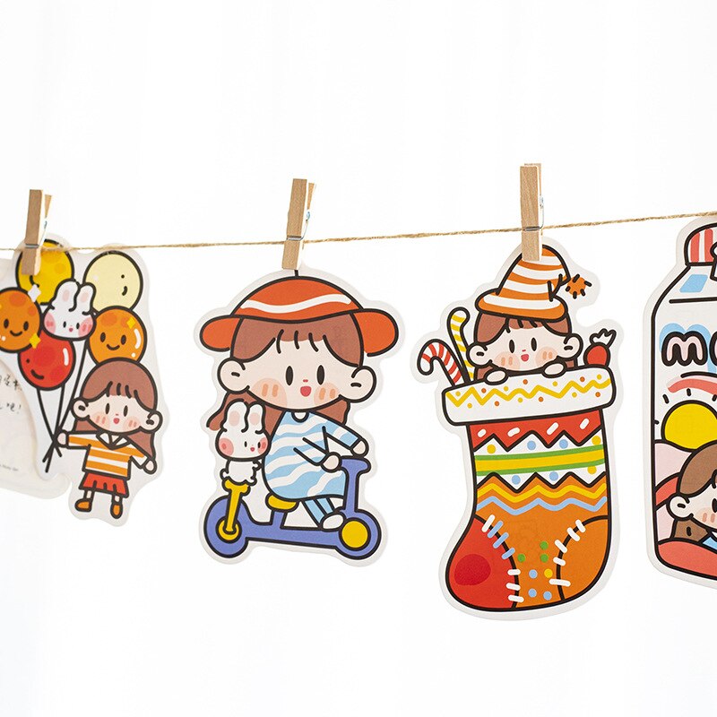 20pcs /1lot Greeting Cards Postcards Birthday Letter Business Card Set Message Card