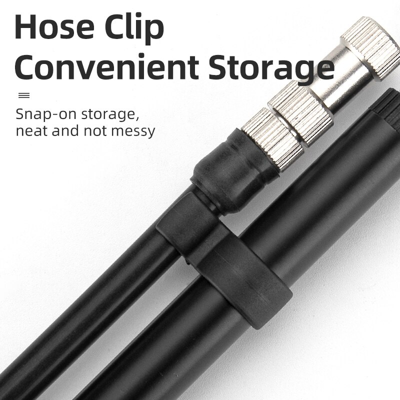 Rockbros Cycling Bicycle Air Pump High-pressure 300psi Fork Pump Gauge Fork Rear Suspension Shock Absorber MTB Road Bike Pump