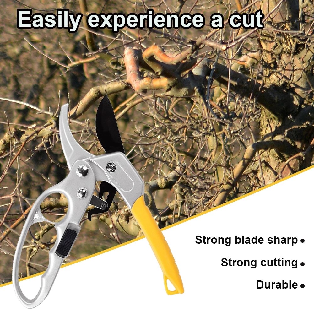 Hand-held Pruning Shears Garden Forest Plant Shears Garden Pruning Tools for Pruning Small Branches with A Diameter of 26 Mm