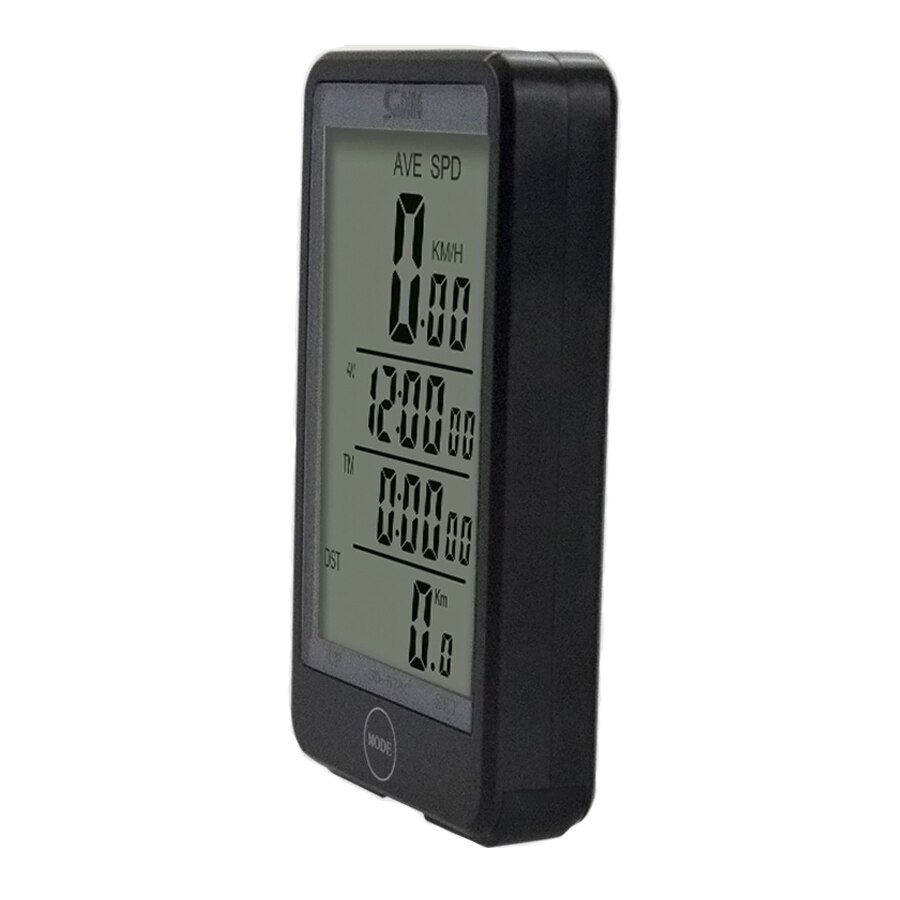 Sunding SD-576A Waterproof Auto Bike Computer Light Mode Touch Wired Bicycle Computer Cycling Speedometer with LCD Backlight
