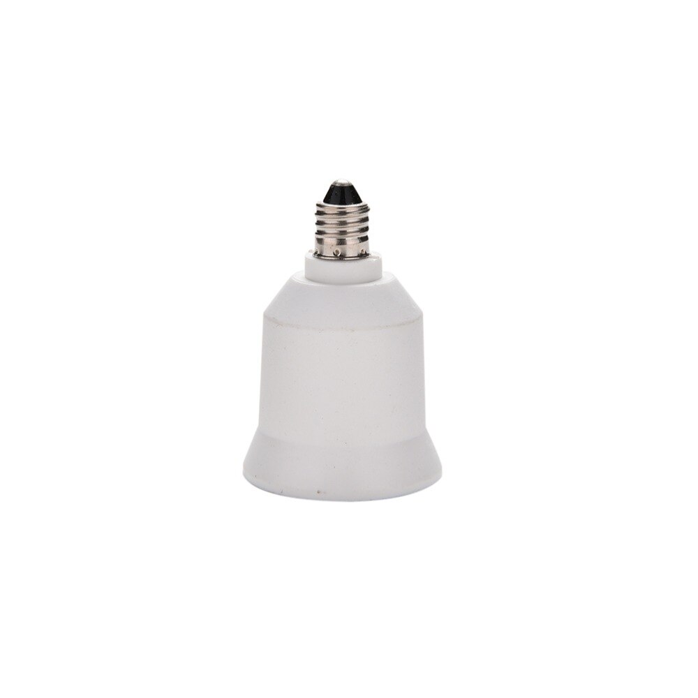 1Pcs E11 Om E26/E27 Lamphouder Lampen Converter Kandelaar Licht Base Socket Wit