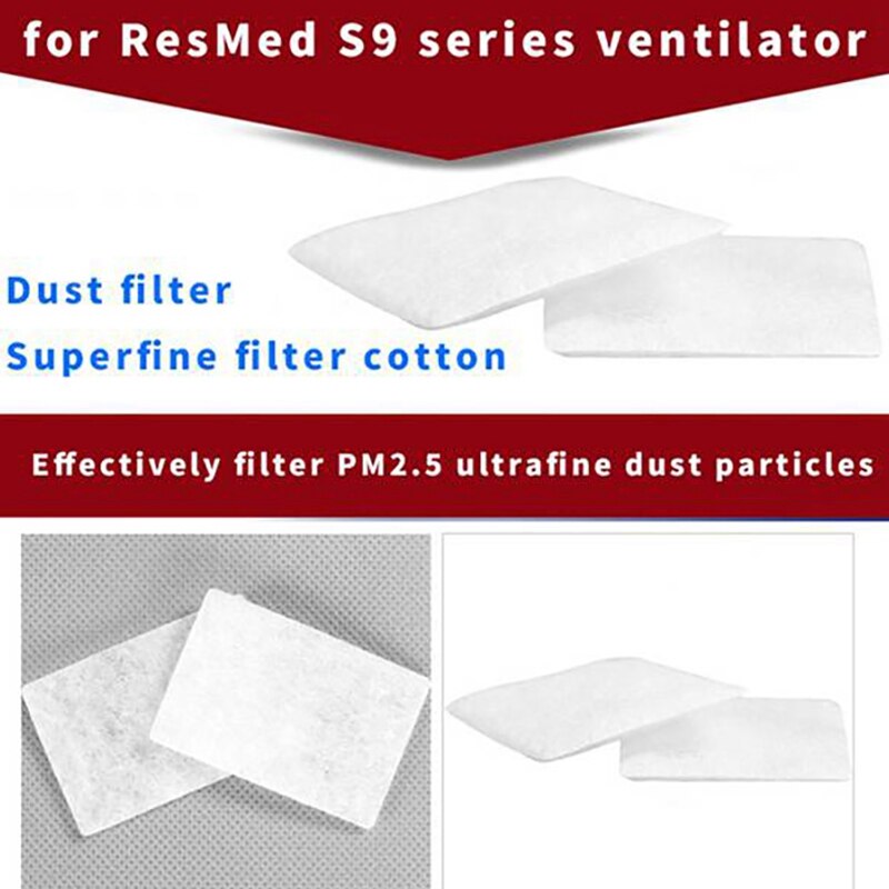30Pcs Disposable Air Filters Premium Disposable Universal Replacement Filters for ResMed AirSense 10 AirCurve10 S9