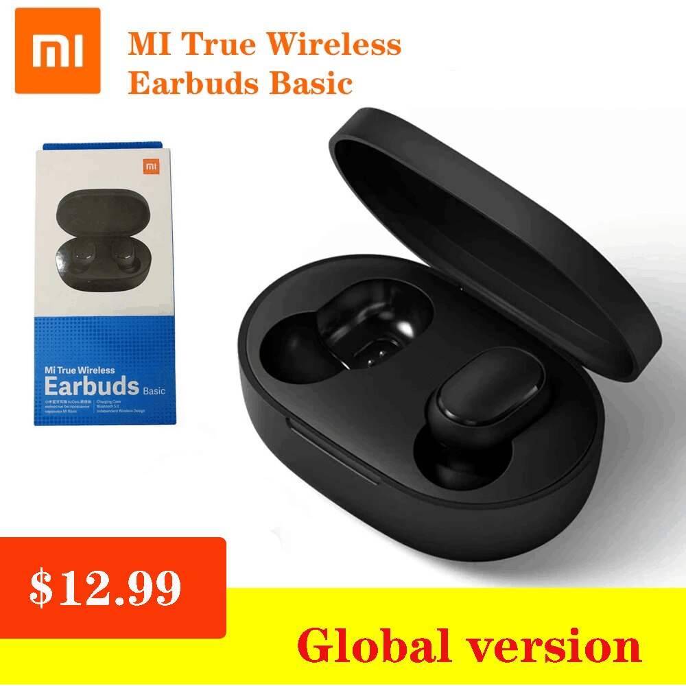 Xiaomi Redmi Airdots S Global Version 5.0 TWS Wireless Bluetooth Earphone Sport Noiseing Reduction Mi Ture Earbuds Headset