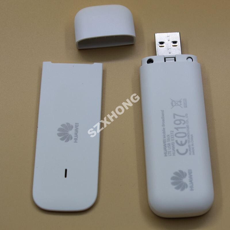 Entsperrt Huawei 4G Modem e3372 e3372h-607 4G LTE USB Dongle 4G USB Modem Stock mit CRC9 antenne e3372 Modem