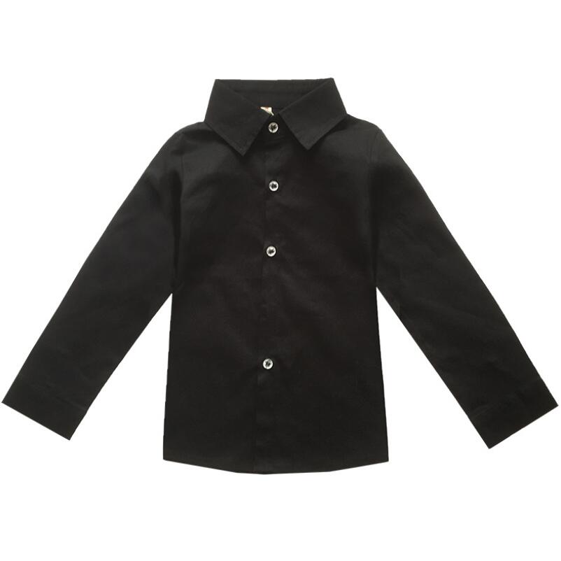 2-14 jaar baby peuter tiener jongen bruiloft feest kleding kinderen shirts lange mouwen witte katoenen school kinderen jongens shirt tops