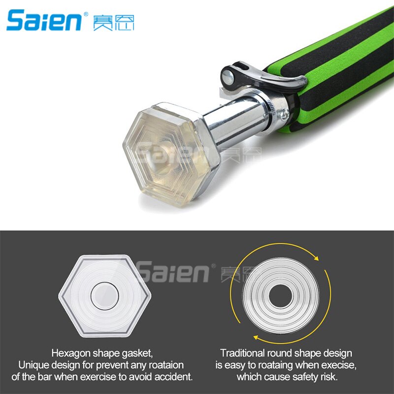 Pull-Up Bar,Doorway Portable Fitness Pull-Up Bar Chin Up Bar Grips,Heavy Duty Easy Gym Lite,Comfort Grips of Hexagon Shape