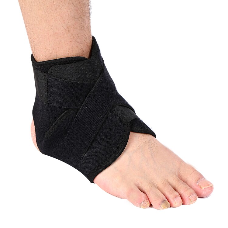 TopBadminton Sport Beschermende Kleding Basketbal Voetbal Verstuiking Compressie Riem Beschermende Enkel Enkel Ondersteuning/Verstelbare
