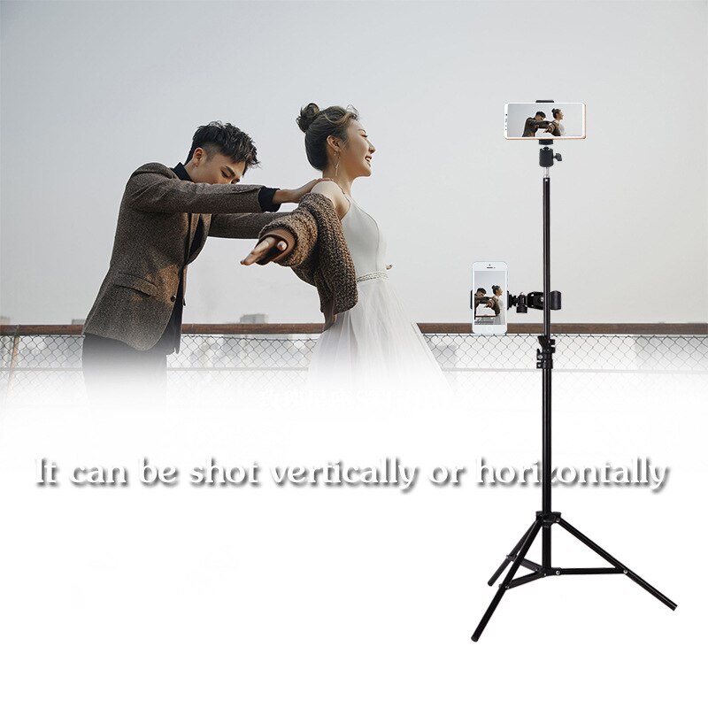 phone Fill Light stand For Makeup Video Live Studio Selfie Tripod Fill Light mobile holder