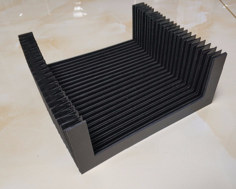 Bellows for Milling Machine,width 190mm x height 70mm x Lmax 360mm