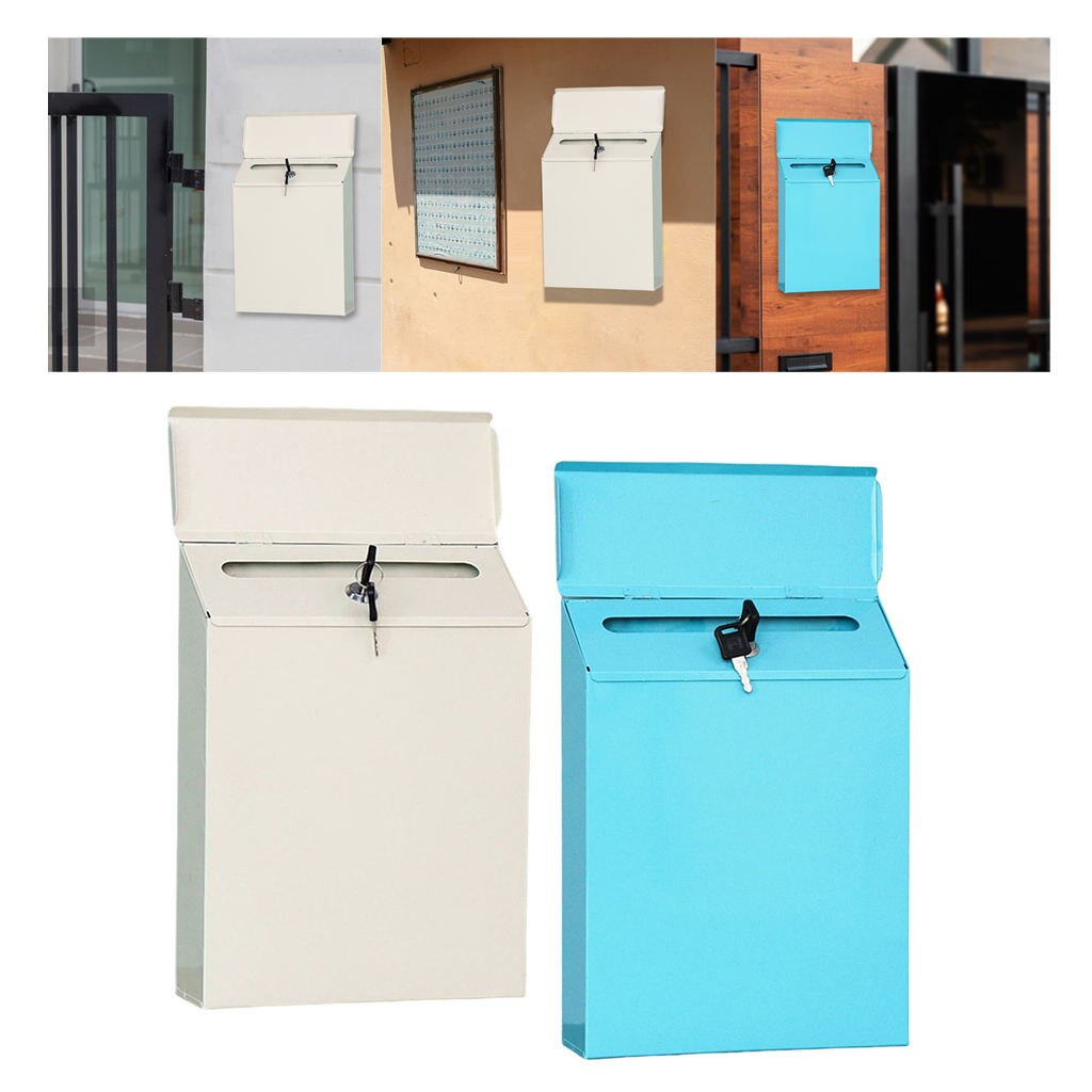 Mailbox Locking Wall Mounted Comment Box Payments Holder