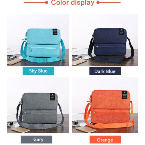 Bolso de viaje Unisex para hombre y mujer, bolsos de un solo hombro, bandolera con capacidad de viaje, cruzado, multibolsillos