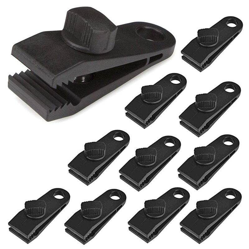 1pc kraftige vindtette presenningsklemmer forteltklemme gripeklemmer tilbehør for camping presenninger campingvogn hage skyggeduk