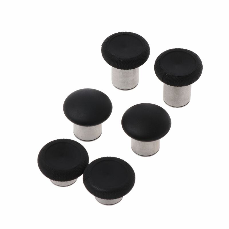 HX6A 6Pcs Swap Duimknoppen Caps Grips Analoge Stick Grips Voor Xbox One Elite Controller Joysticks