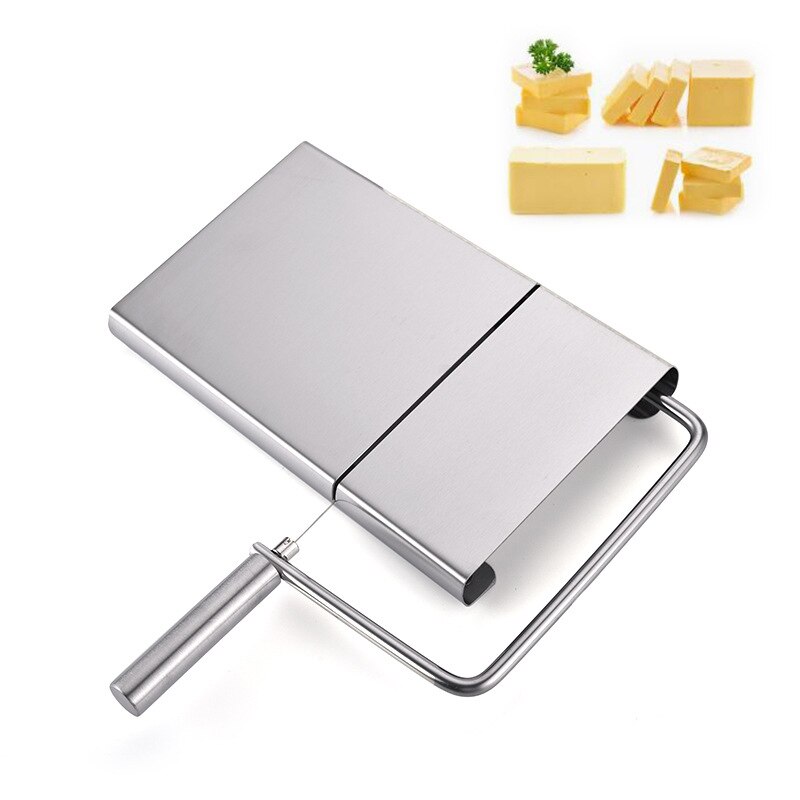 3 Pcs Rvs Draad Kaas Slicer Cutter Butter Snijden Serveren Board Voor Harde Kaas Worst Groente X2