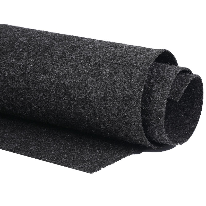 Gray/Black Speaker Cloth Car Subwoofer Box Polyester Fiber Sound-Absorbing Board Clothes Anti-Seismic Blanket Felt