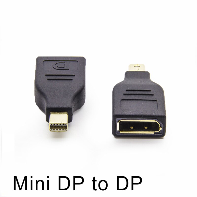 Mini Display Port Male Naar Display Port Vrouwelijke Adapter Converter Mini Dp Naar Dp