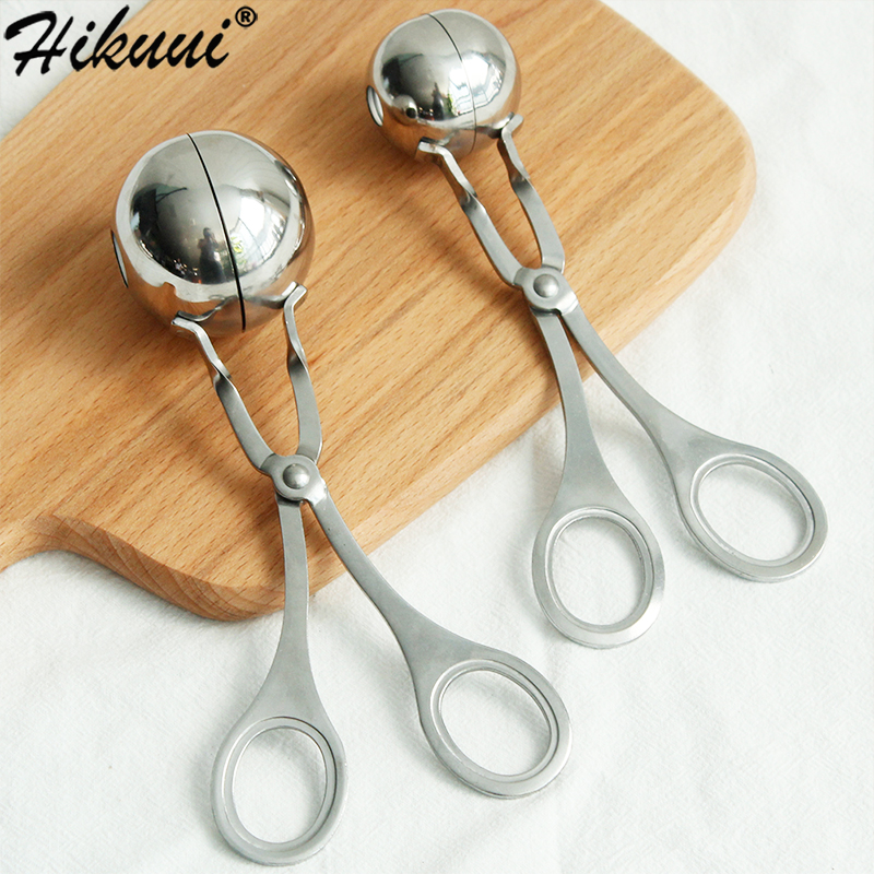 1Pc Stainless Steel Meatball Maker Meat Clip DIY Cooking Meat Tool Beef Chicken Fish Meat Ball Maker Kitchen Gadget