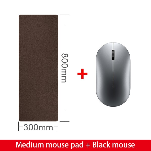 Original Xiaomi Maus Tragbare Drahtlose Spiel Maus 1000dpi 2,4 ghz Bluetooth Maus Link Optische Maus Mini Metall Maus: Black Set M