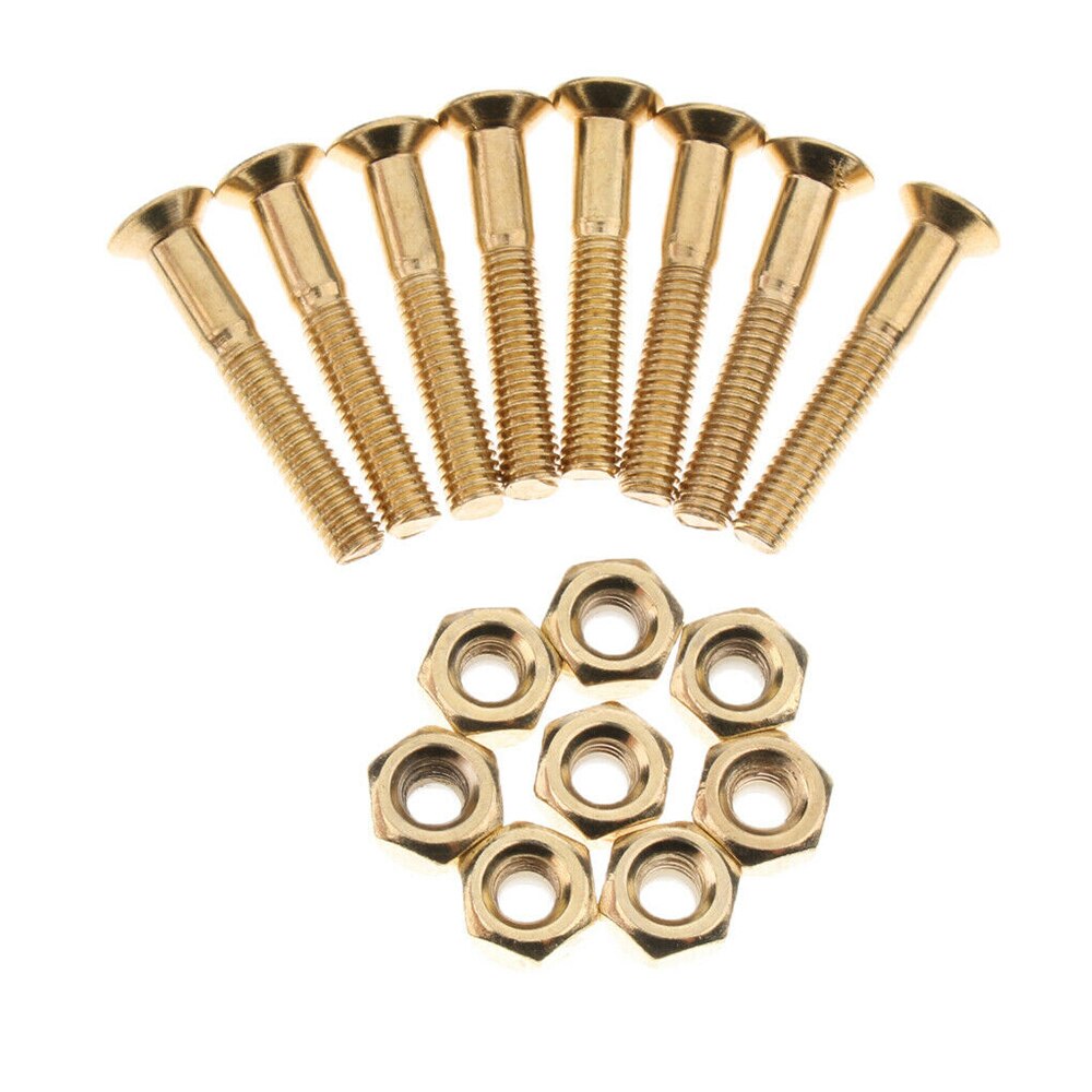 2 uds patineta Longboard 1/8 "de elevadores almohadillas + 1 Uds 1" Hardware camión tornillos
