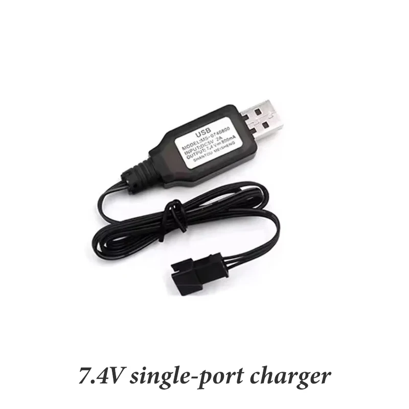 Batterie Li-ion 7.4v 3000mAh 18500 pour MN82 MN82S MN99S MN168 MN128 1300mah 1/12 RC camion/voitures pièces de rechange 2S 7.4V: WHITE