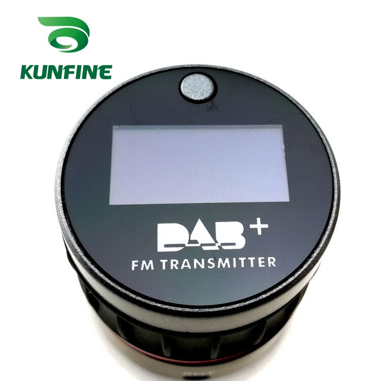 Universal bilstyling 12v-24v bil dab+ tuner bilradio fm-sender 2.4a usb lader oled display plug and play