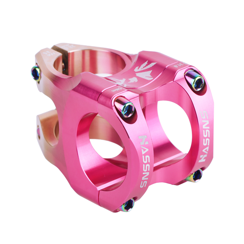 HASSNS Mtb Power Stem bicicleta de carretera puente de bicicleta de montaña potencia corta 35mm varilla manillar mesa ajustable vástago Riser 31 8 ciclismo