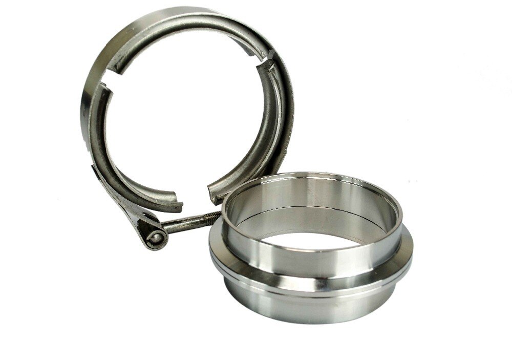 Buy Wholesale China 3.0 Quick-release V Band Exhaust Clamp Male Female