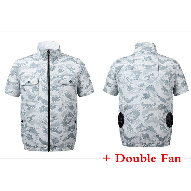 Mannen Zomer Usb Fan Cooling Vest Mannen Aircondit Grandado