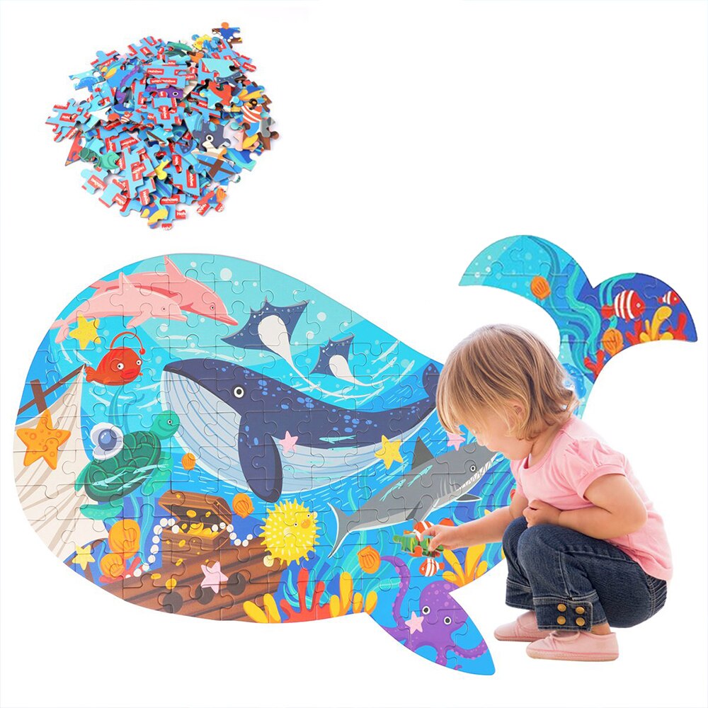 Dinosaur puzzles for children, educational learning toy, animal puzzle for children aged  ab 3 years, table game, toy
