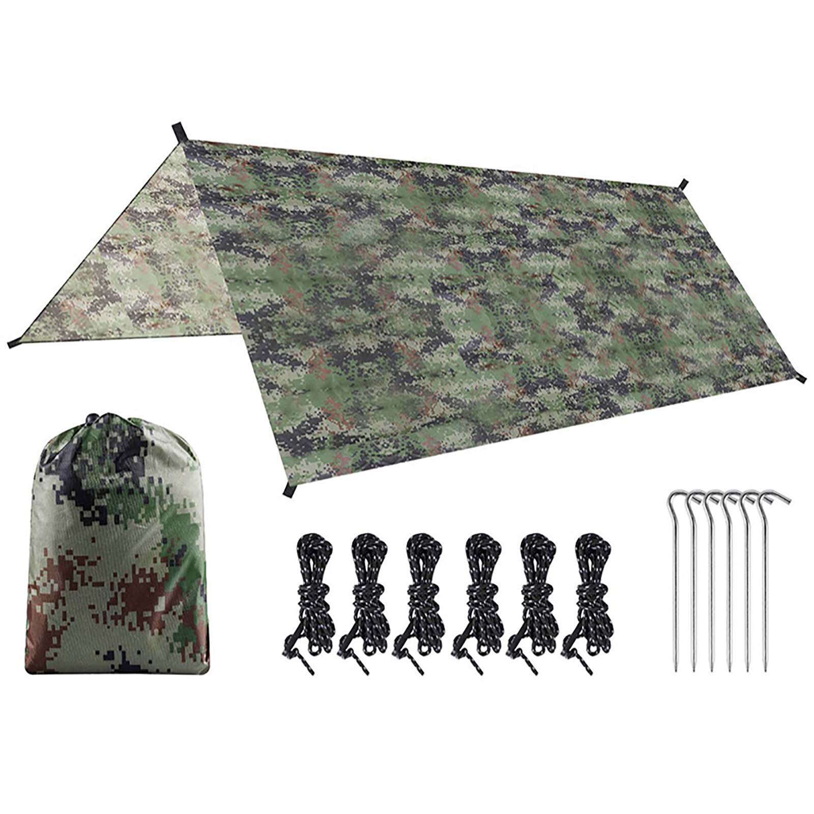 Hangmat Cover Waterdicht, COOSOO Camping Hangmat Cover Beschermende Mouw Regenhoes, 134 Inch 420D Heavy Duty Oxford Stof Stofdicht, Anti-UV Duurzaam