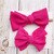 fascia Neonato Bambina Fiore Fiocco - fascia Cotone Misto per Bambini 0-2 Anni: Prugna