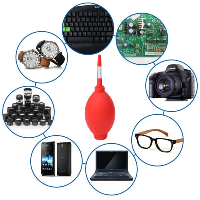 Flexible Cleaner Rubber Air Pump Lens Blower For Digital Camera Screen Dust-38#/CC