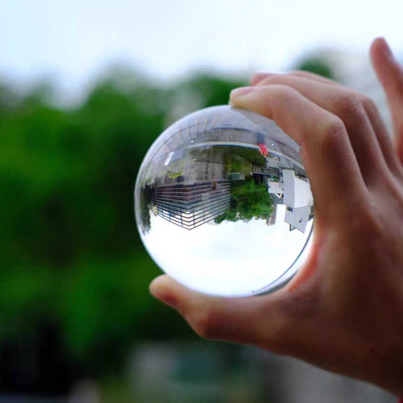 Photography Juggling Crystal Ball Feng Shui Magic Transparent Glass Ball Home Decoration K9 16MM-50MM Crystal Ball