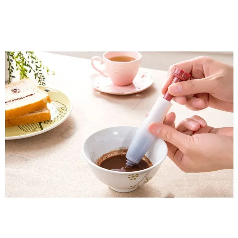 Silicone Food Writing Pen DIY Cake Graffiti Pen Food Grade Silica Gel Chocolate Writing Pen Baking Tool Kitchen Accessories