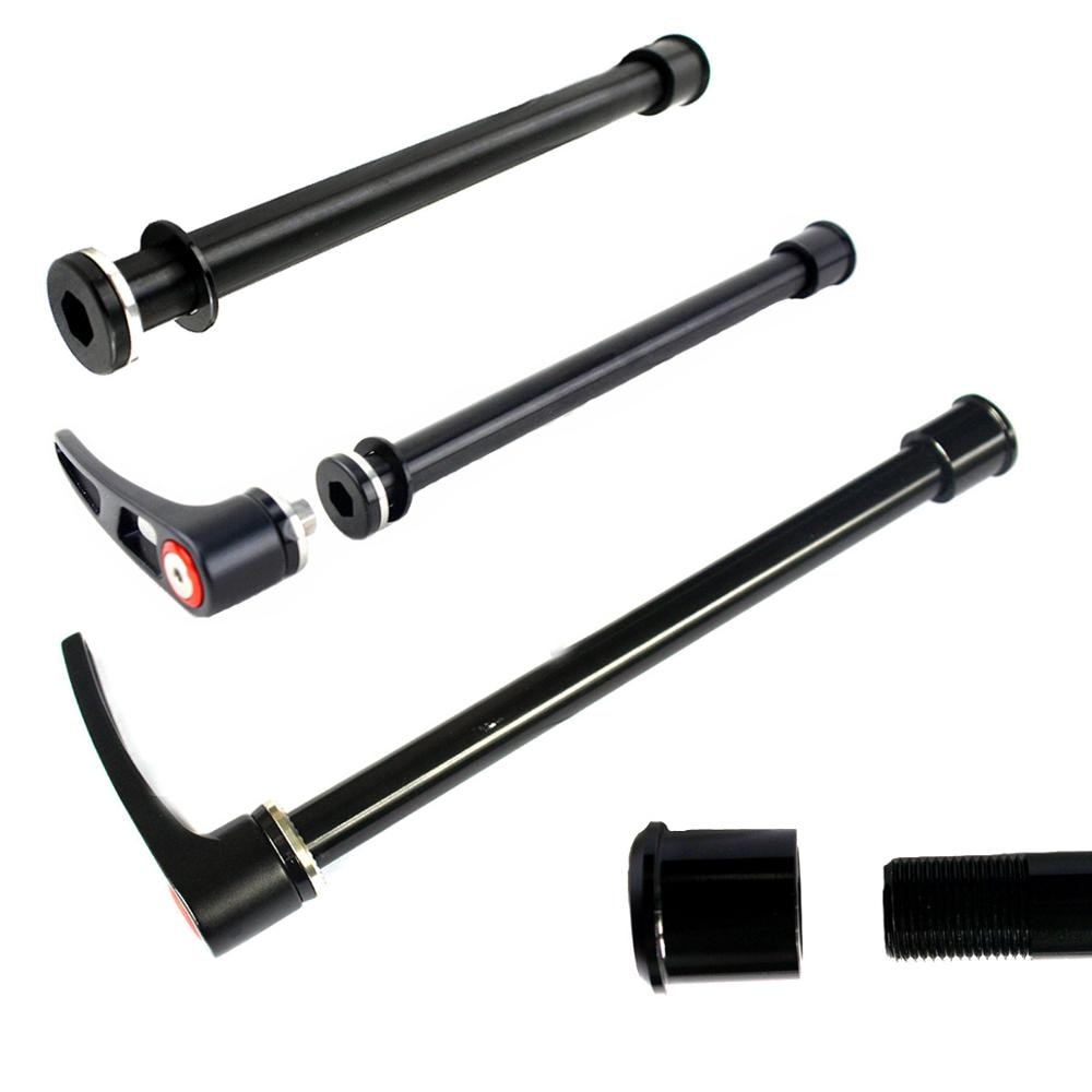 Disponible rueda trasera de bicicleta, pinchos de eje pasante de 12x142mm de longitud, Paso de rosca de 168mm, eje pasante para bicicleta de montaña o carretera hecho a medida
