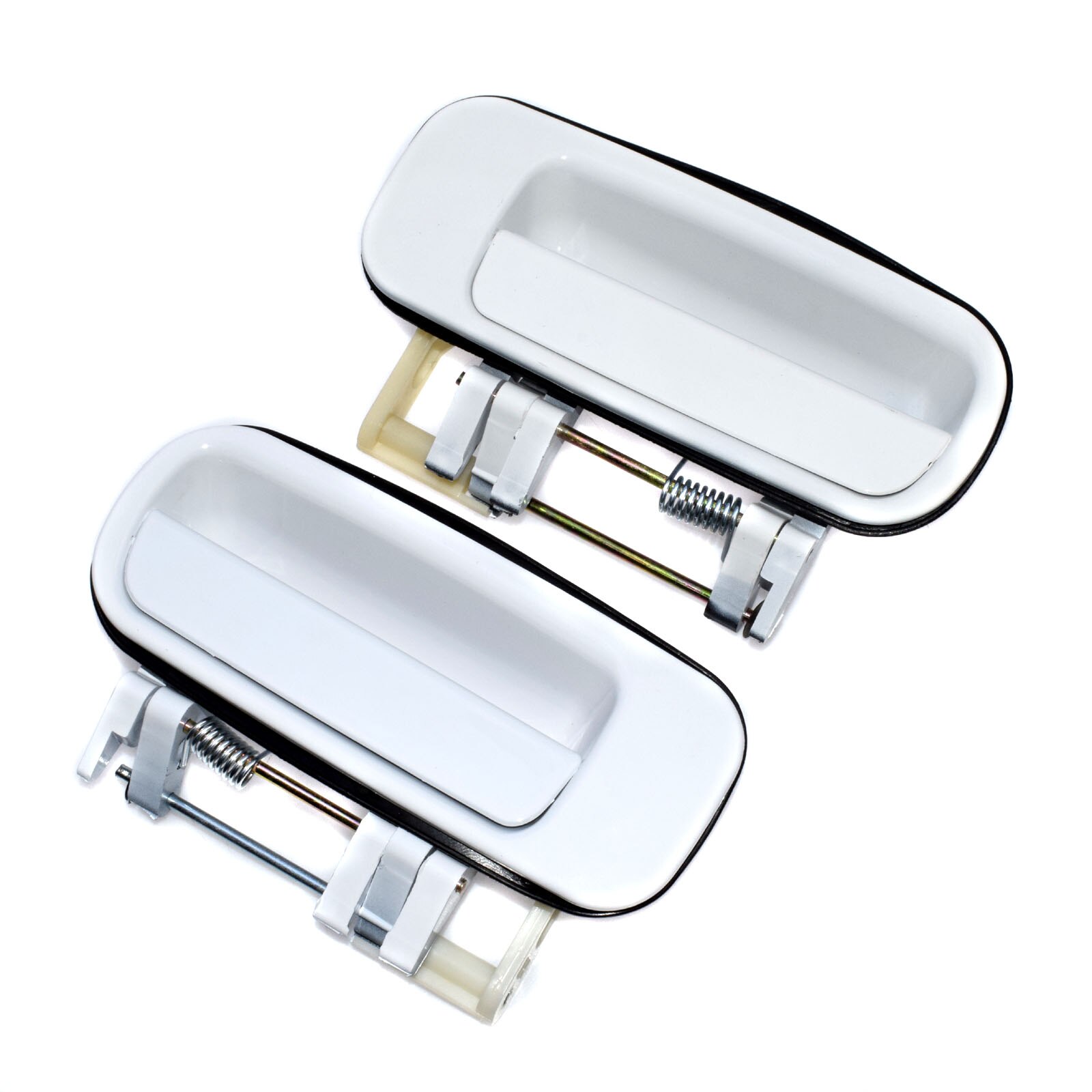 WOLFIGO Set of 4pcs White Outside Door Handle for Toyota Camry 1992-1996 69220-33020 6921033010 6924033010 6923033010