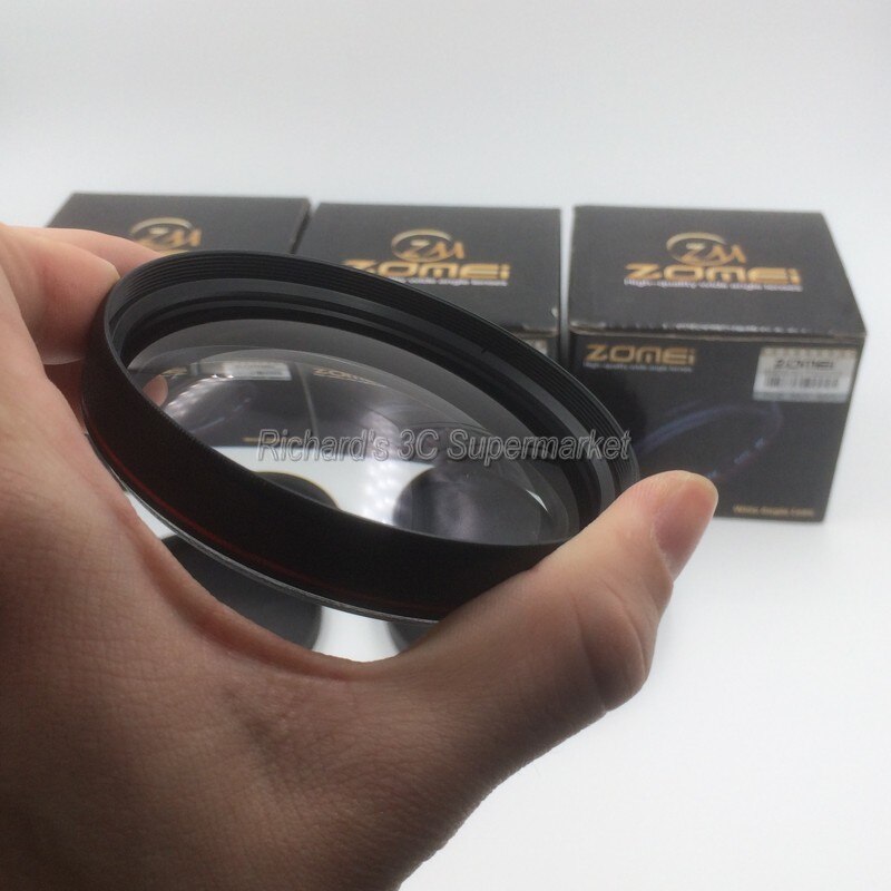 Zomei 49mm 0.45x largo angolo lente filtro multi-rivestito agc Vetro ottico MC AF Convertitore per Fotocamera Digitale SLR lente