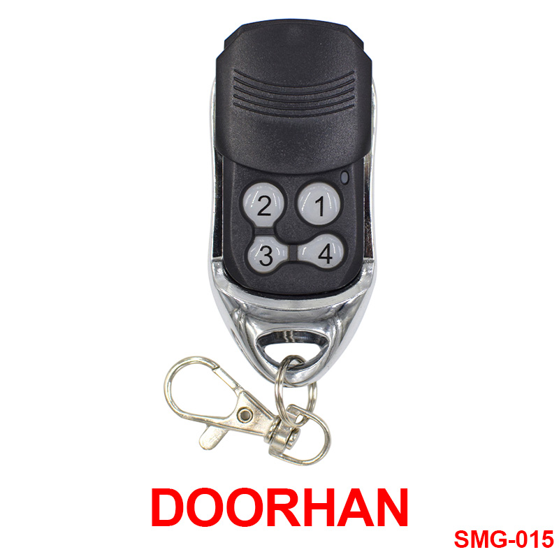 10 pièces télécommande DOORHAN télécommande porte contrôle pour transmetteur DOORAHN 2 émetteur 4 2 pro 4pro porte-clés pour barrière 433MHz: SMG-015 DOORHAN
