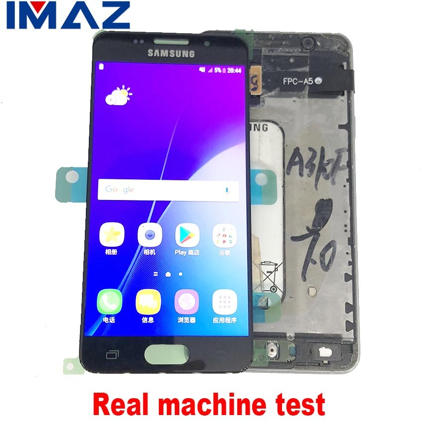 Imaz Helderheid 4.7 "A310 Lcd Voor Samsung Galaxy A3 A310 A3100 SM-A310F Lcd Touch Screen Digitizer montage