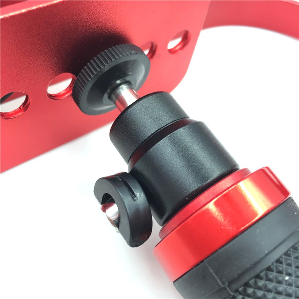 Gelegeerd aluminium mini handheld digitale camera stabilisator video steadicam mobiele dslr 5 dii motion dv steadycam voor gopro met clip