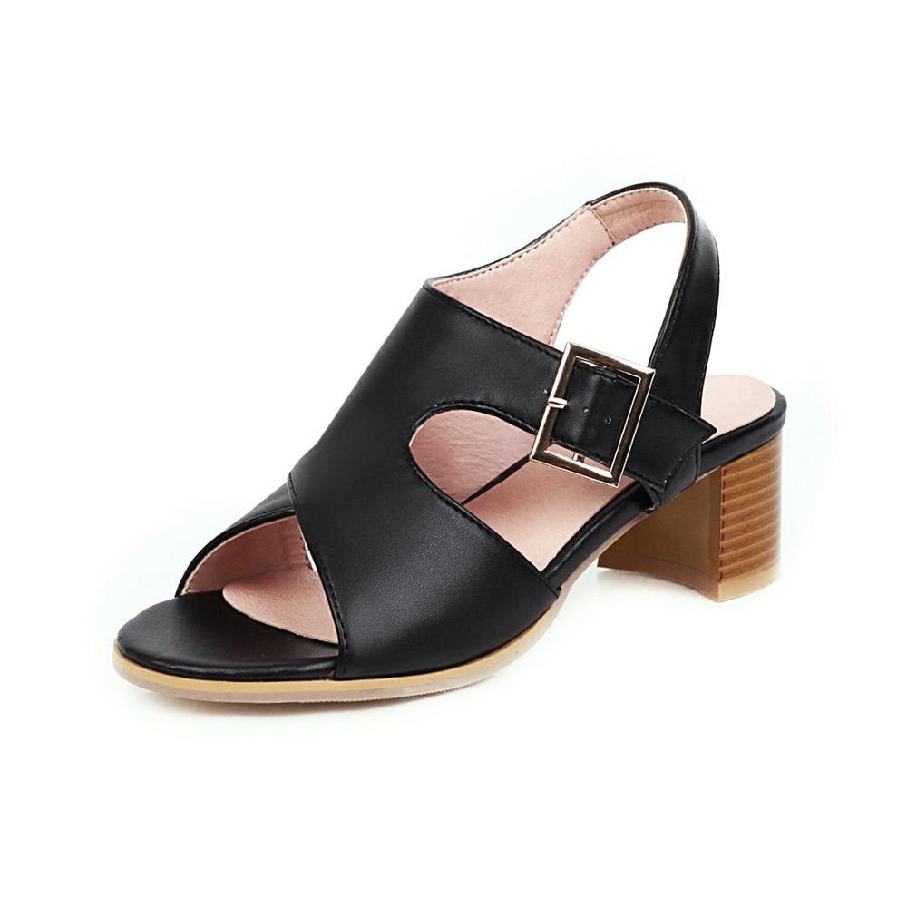 Zomer Vrouwen Sandalen Hoge Hakken Gesp Vis Mond Gladiator Pumps Sexy Ladies Party Schoenen Sandalia Mujer 34 -43