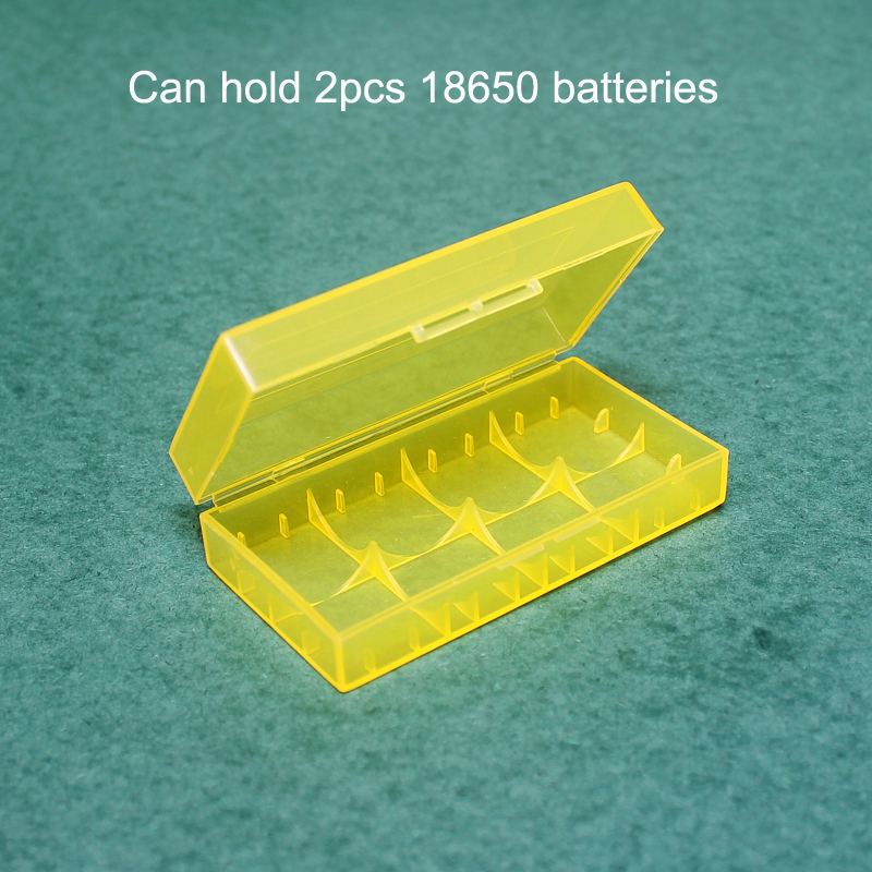 18650 lithium battery storage box rechargeable battery protection box sorting box storage plastic parts box: SKY BLUE