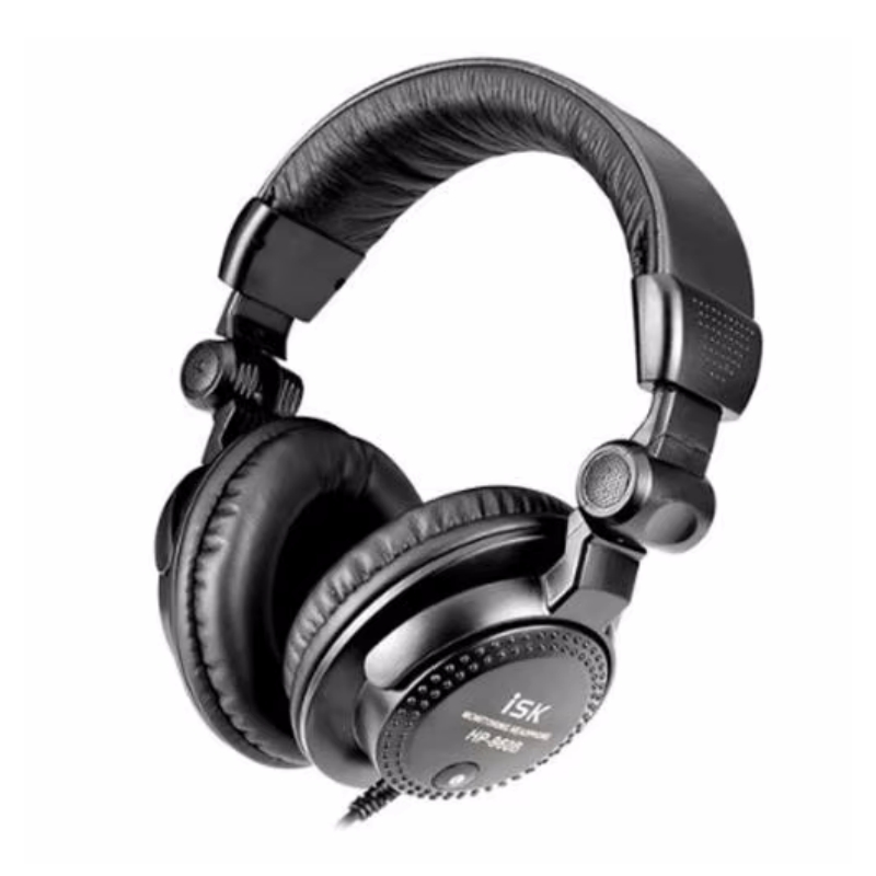Neue ISK HP-960B Stirnband Kopfhörer Auriculares Studio Monitor dynamische Stereo DJ Kopfhörer HD Headset geräuschisolierende Kopfhörer: Rot