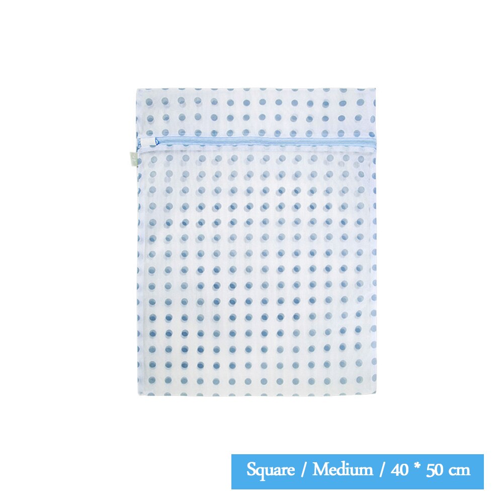Home Polyester Mesh Laundry Bag Polyester Washing Net Bag For Underwear Sock Washing Machine Pouch Clothes Bra Bags: 182-B-1