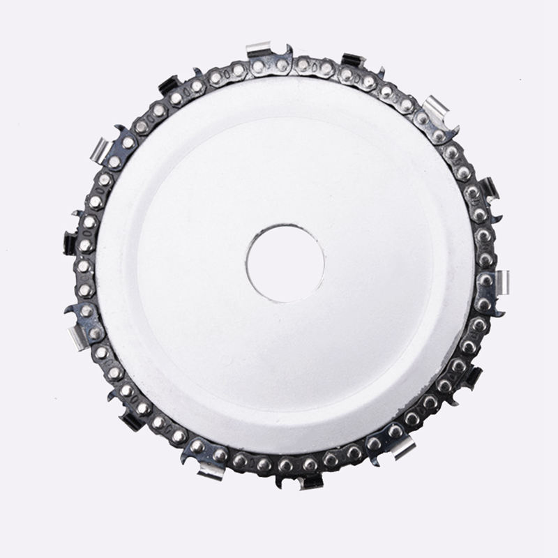 5 Inch Grinder Chain Disc 22Mm 14 Teeth Wood Carving Disc For Woodworking Chain Plate